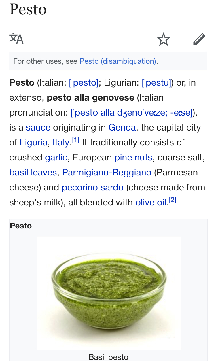 Pesto!ðŸ¤ª â€“ Leaf Blogazine